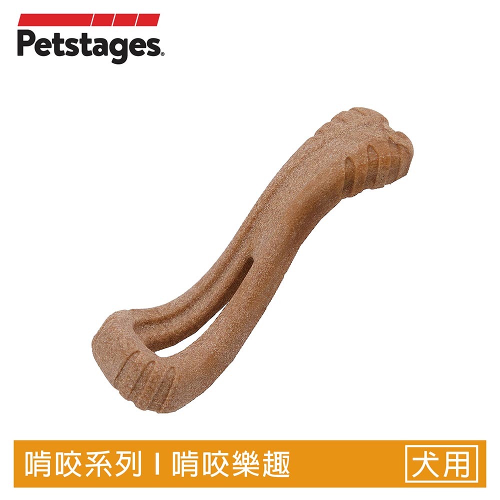美國 Petstages 67723史迪克波浪骨×2 L17.5xW6xH3cm 犬 天然木香 狗口腔保健