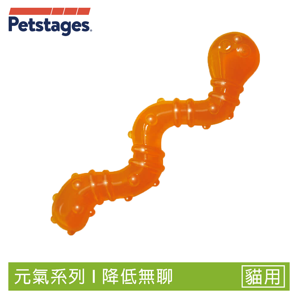 美國 Petstages 329 歐卡果凍毛毛蟲 貓草 貓薄荷 帆布 磨爪 撲抓 寵物玩具 貓玩具