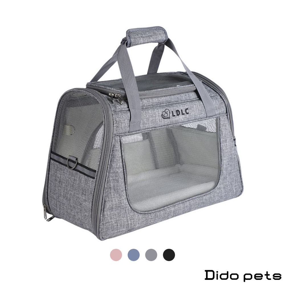 【Dido Pets】手提式 簡約帆布寵物外出袋 (PT012)