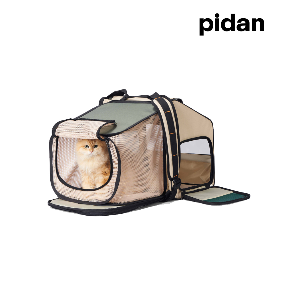pidan 寵物拓展背包│臨時住所 - 米綠