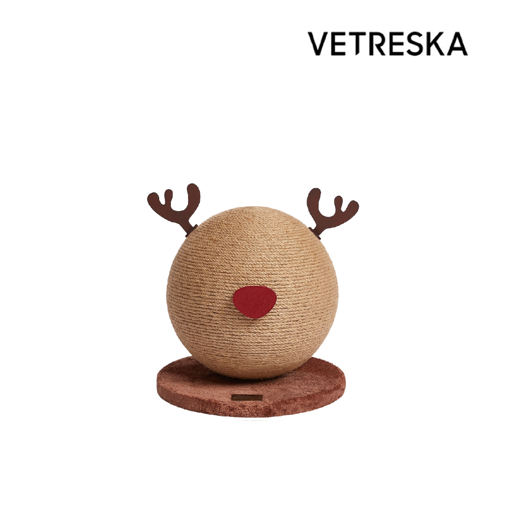 【Vetreska 未卡】麻繩貓爬架 聖誕馴鹿 F-單顆
