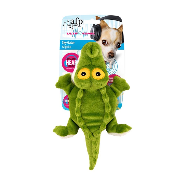 afp 超音波系列 音訊鱷魚 狗抱枕 狗玩具 寵物玩具 狗玩偶 耐咬玩具 啾啾玩具 犬用玩具