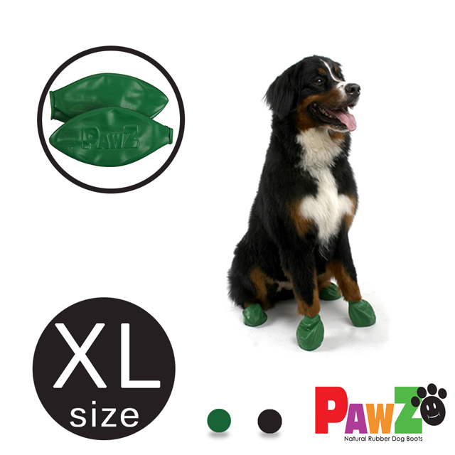 美國 Pawz 寵物外出天然橡膠腳套12入(XL size)
