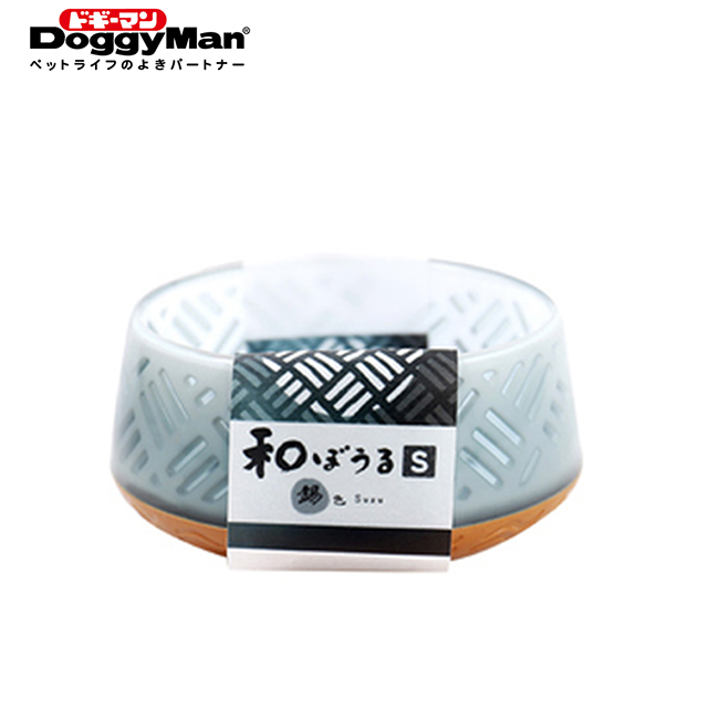 Doggyman 犬用日式禪風碗 S-銀錫白