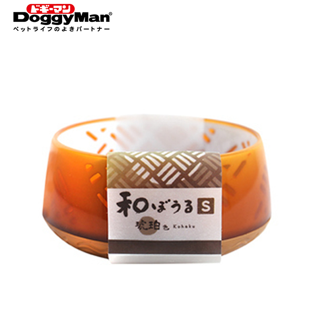 Doggyman 犬用日式禪風碗 S-月光黃