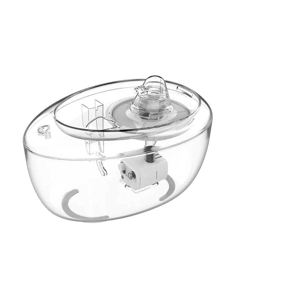 【愛而富L&R】透明小鴨寵物循環飲水機