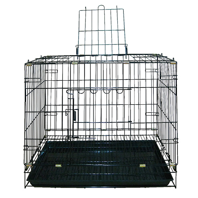 MIT台灣製 高級靜電烤漆摺疊籠2尺 雙門折合式犬貓籠 兔籠