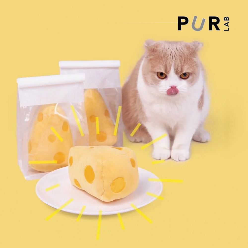 【PurLab】貓薄荷玩具 芝芝奶酪