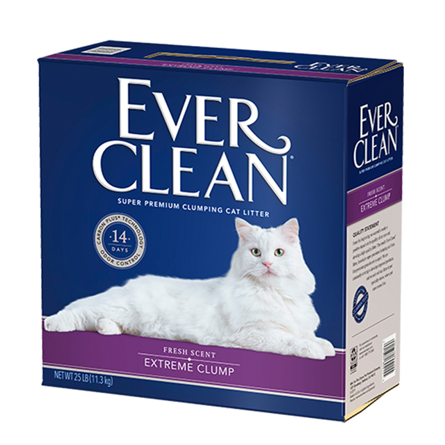 《藍鑽 EVER CLEAN》 特級清香結塊貓砂（綠標）25lb