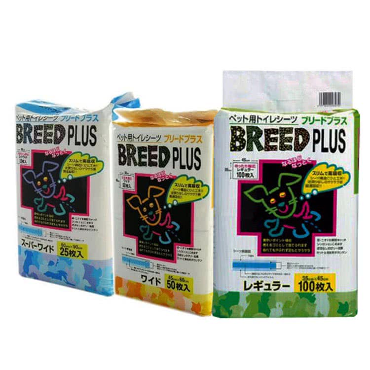 【6入組】日本Super cat-BREED PLUS寵物尿布 3款