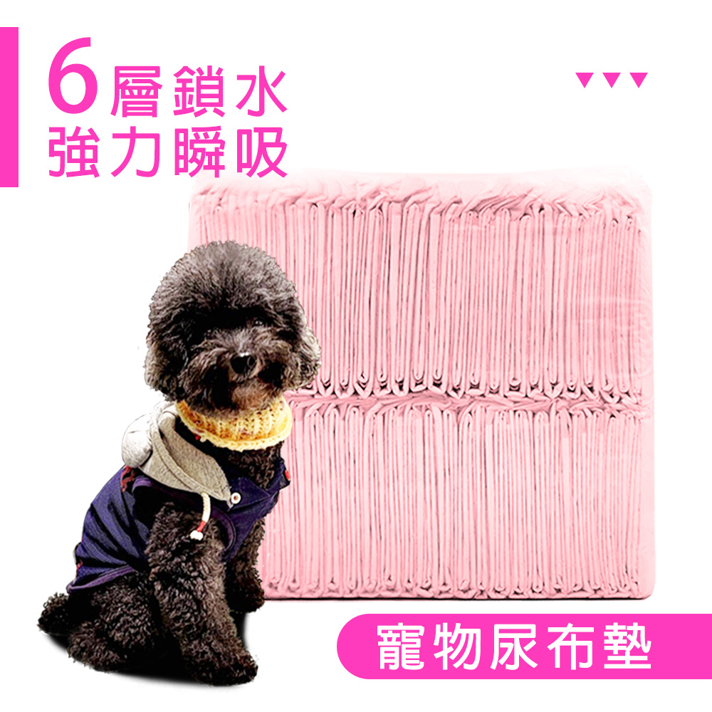寵物尿墊 尿布 【S號-30x45cm-100入】 犬用尿墊 貓用尿墊 吸水尿布 狗尿布 貓尿布