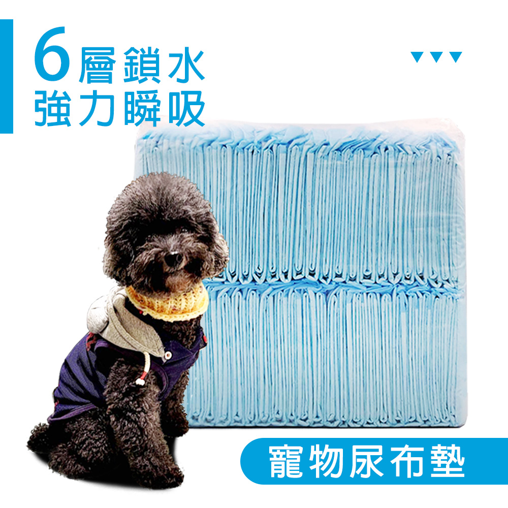 寵物尿墊 尿布 【L號-60x90cm-25入】 犬用尿墊 貓用尿墊 吸水尿布 狗尿布 貓尿布