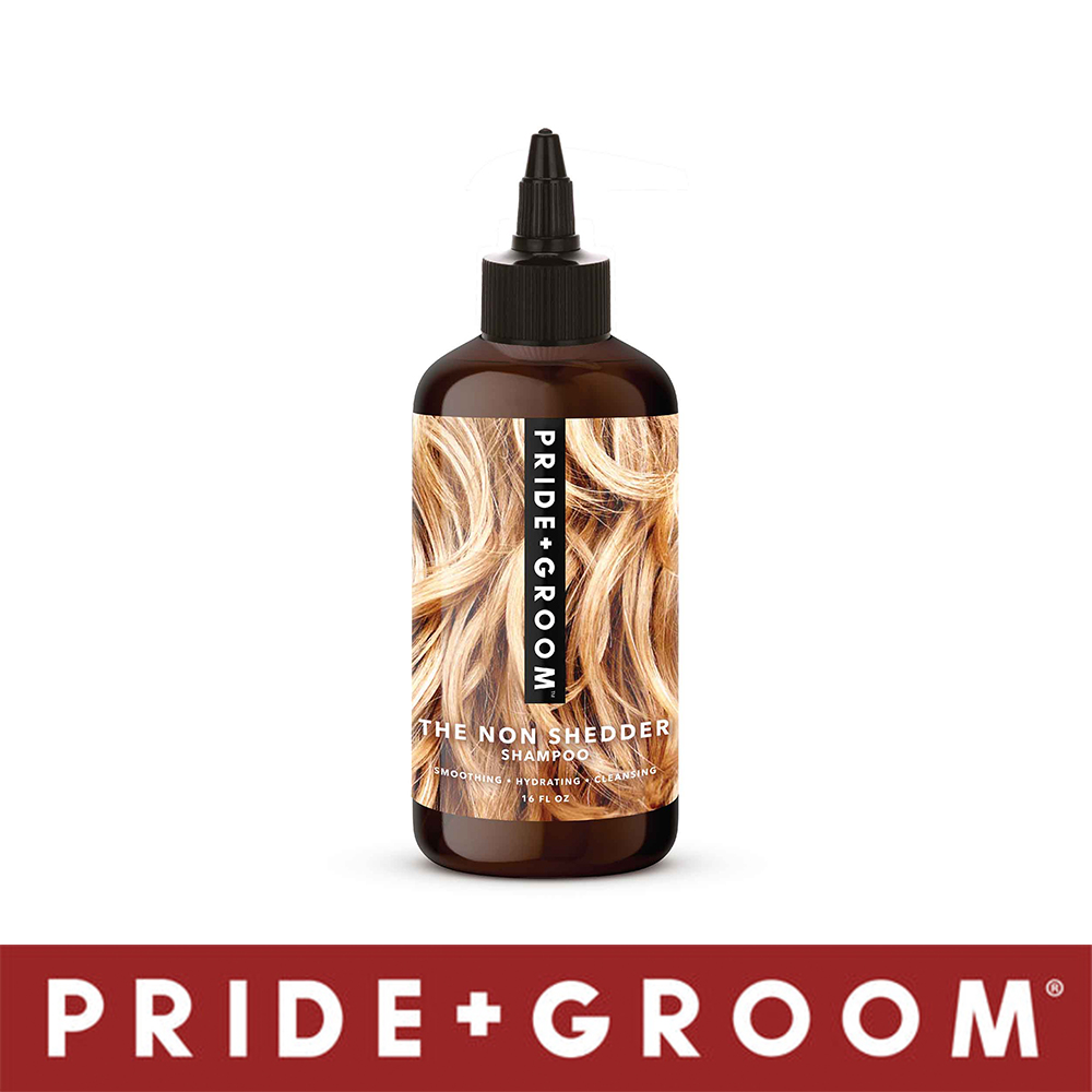 PRIDE+GROOM 普萊德洗沐專家 THE NON SHEDDER 洗毛精 473ml (給非掉毛犬)