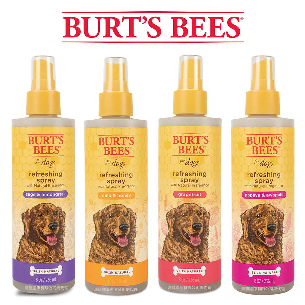 Burt’s Bees 小蜜蜂爺爺 花果蜜芳 護毛素 8oz x2 ( 4種香味 寵物 狗 護毛素 )