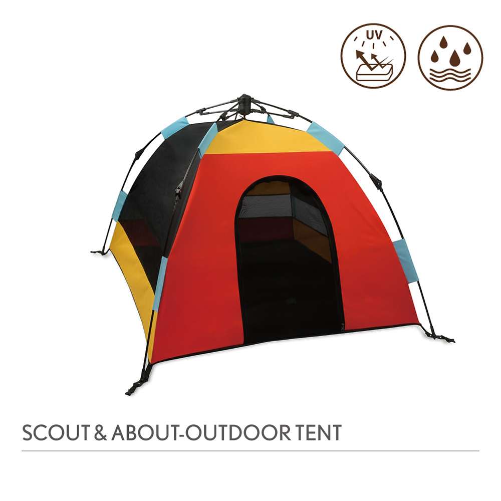 P.L.A.Y.露營野趣-寵物專用帳篷(拼接系列/3色)