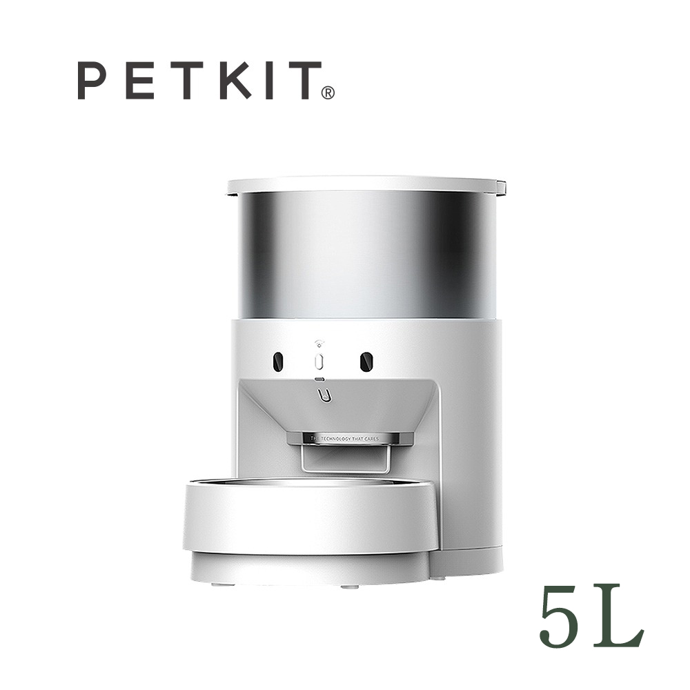 【Petkit佩奇】不鏽鋼智能寵物餵食器 5L