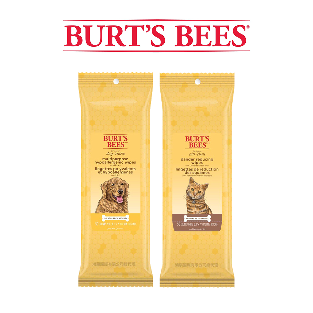 Burt’s Bees 小蜜蜂爺爺 天然肌蜜 萬用潔膚巾 50入 x3