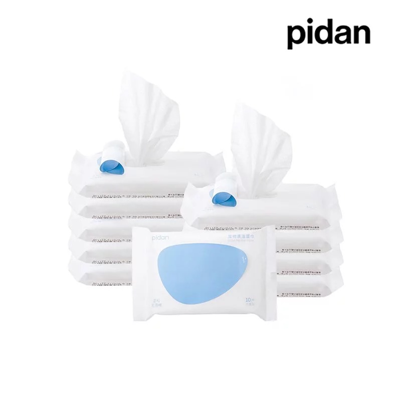 pidan 貓咪狗狗專用濕紙巾 10抽 ★10包入