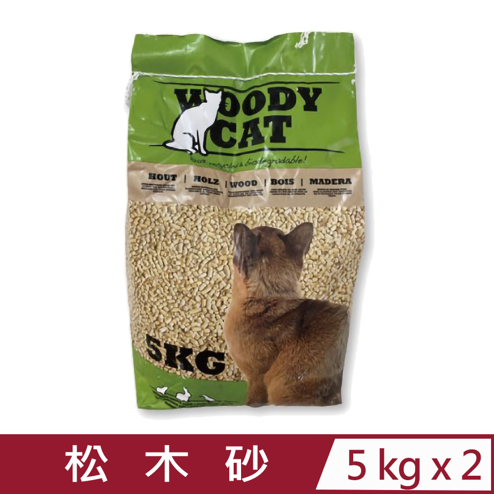 【2入組】荷蘭WOODY CAT美克斯®松木砂 5kg