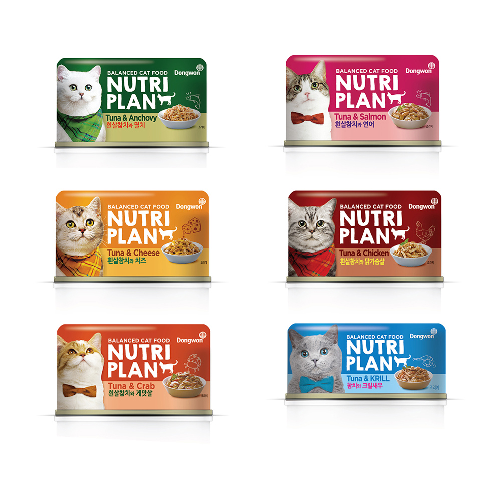 【Nutri Plan】韓國金日鱔低磷營養貓罐(160gx24入)
