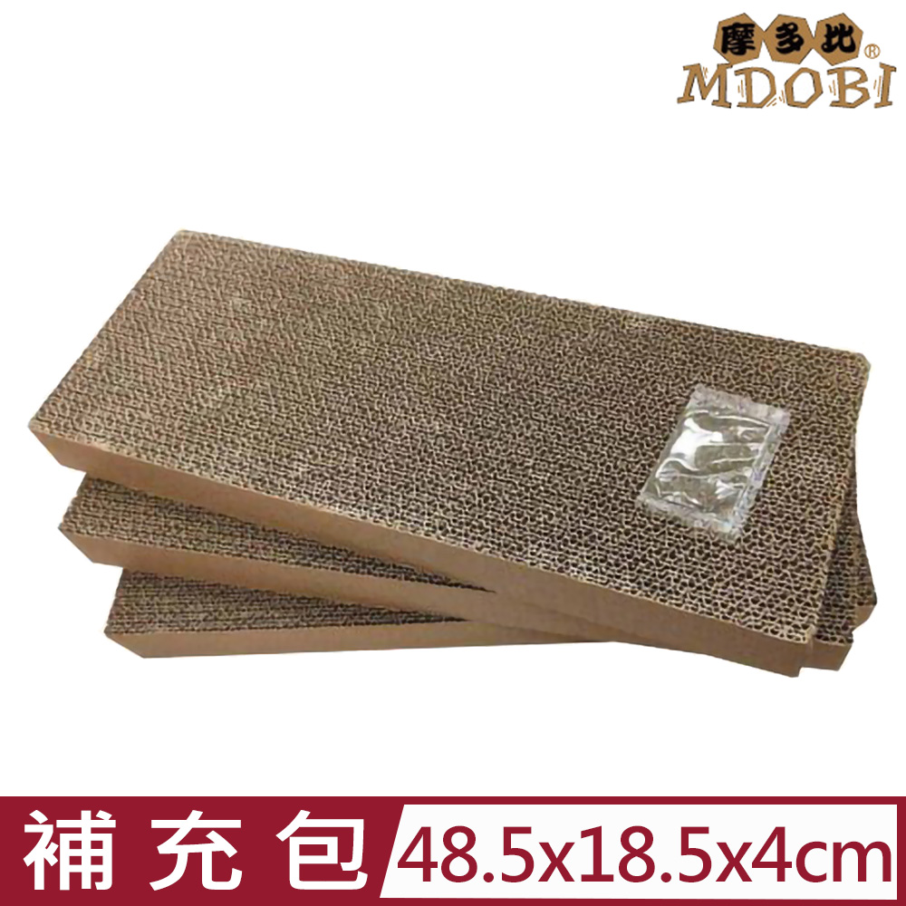 【2入組】MDOBI摩多比-三角紙盒抓板補充包(3個入) (SC-178-1)