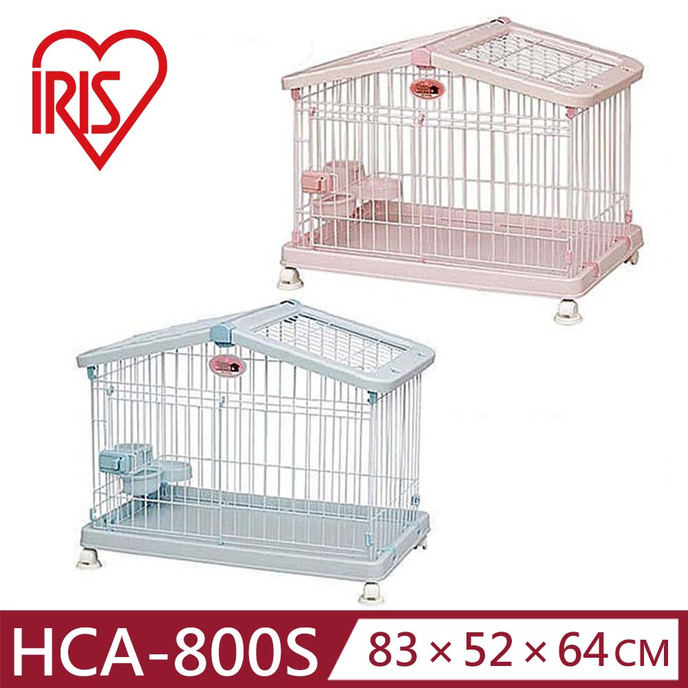 日本IRIS -狗籠 M號-青/桃 (HCA-800S)