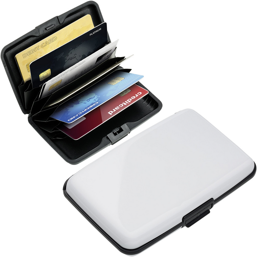 REFLECTS RFID硬殼防護證件卡片盒(白)