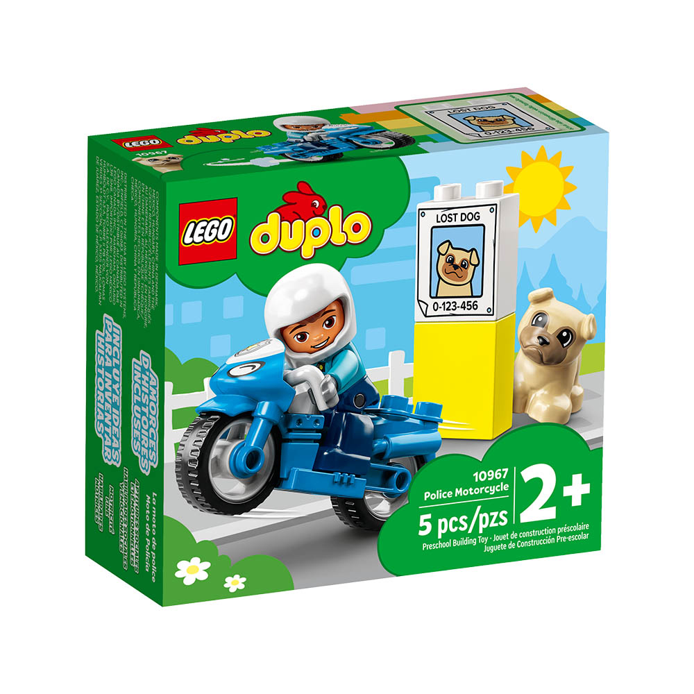 樂高積木 LEGO《 LT10967 》202203 Duplo 得寶系列 - 警察摩托車