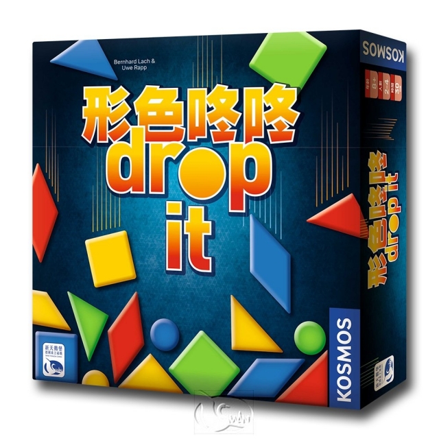 【新天鵝堡桌遊】形色咚咚 Drop It－中文版