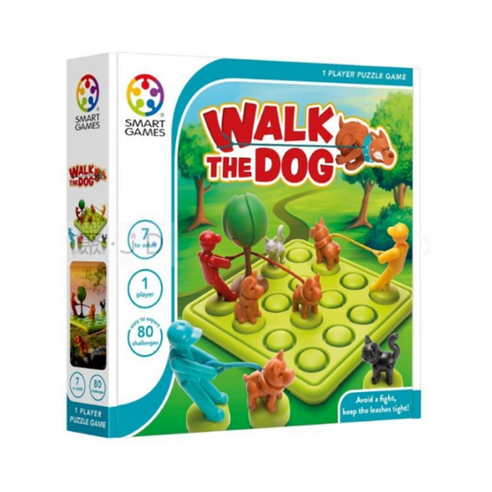 【比利時 Smart Games】益智桌遊 - 01736 小狗散步 ACT06538