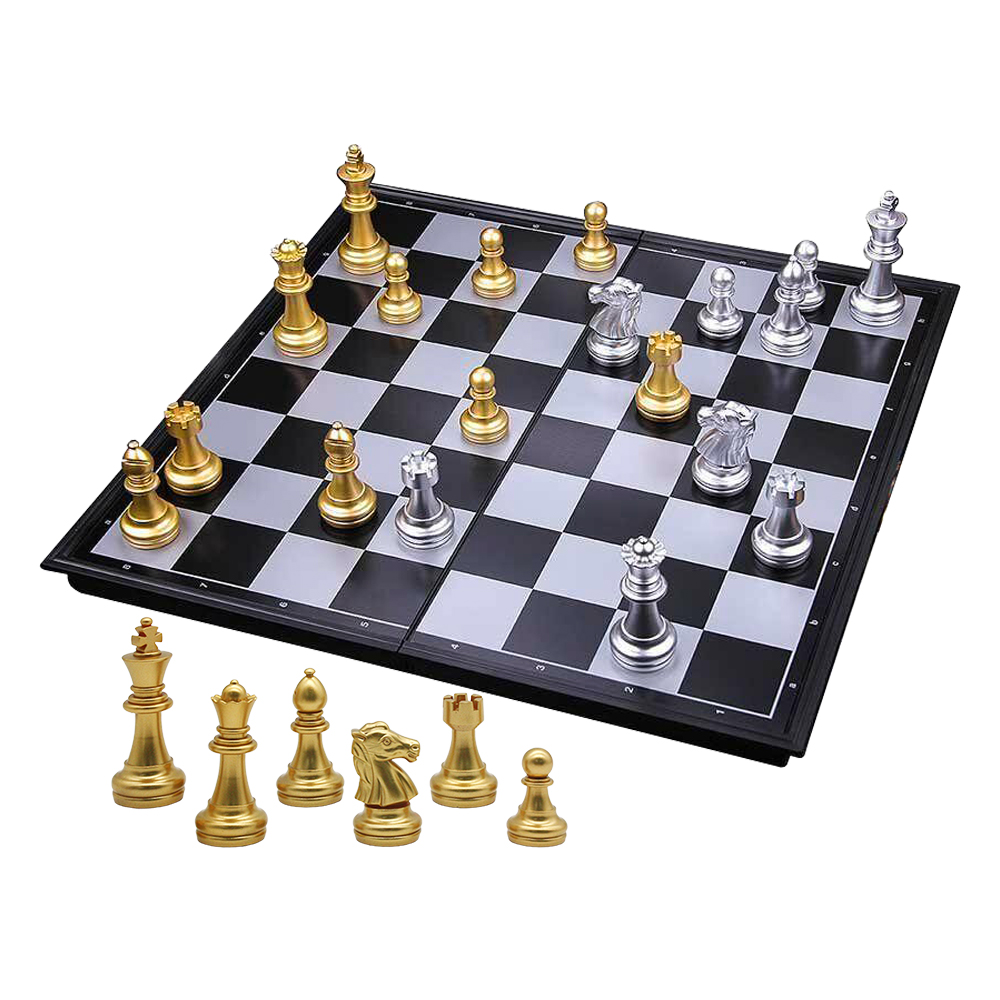 磁性西洋棋(金銀版)(益智)(2人桌遊)