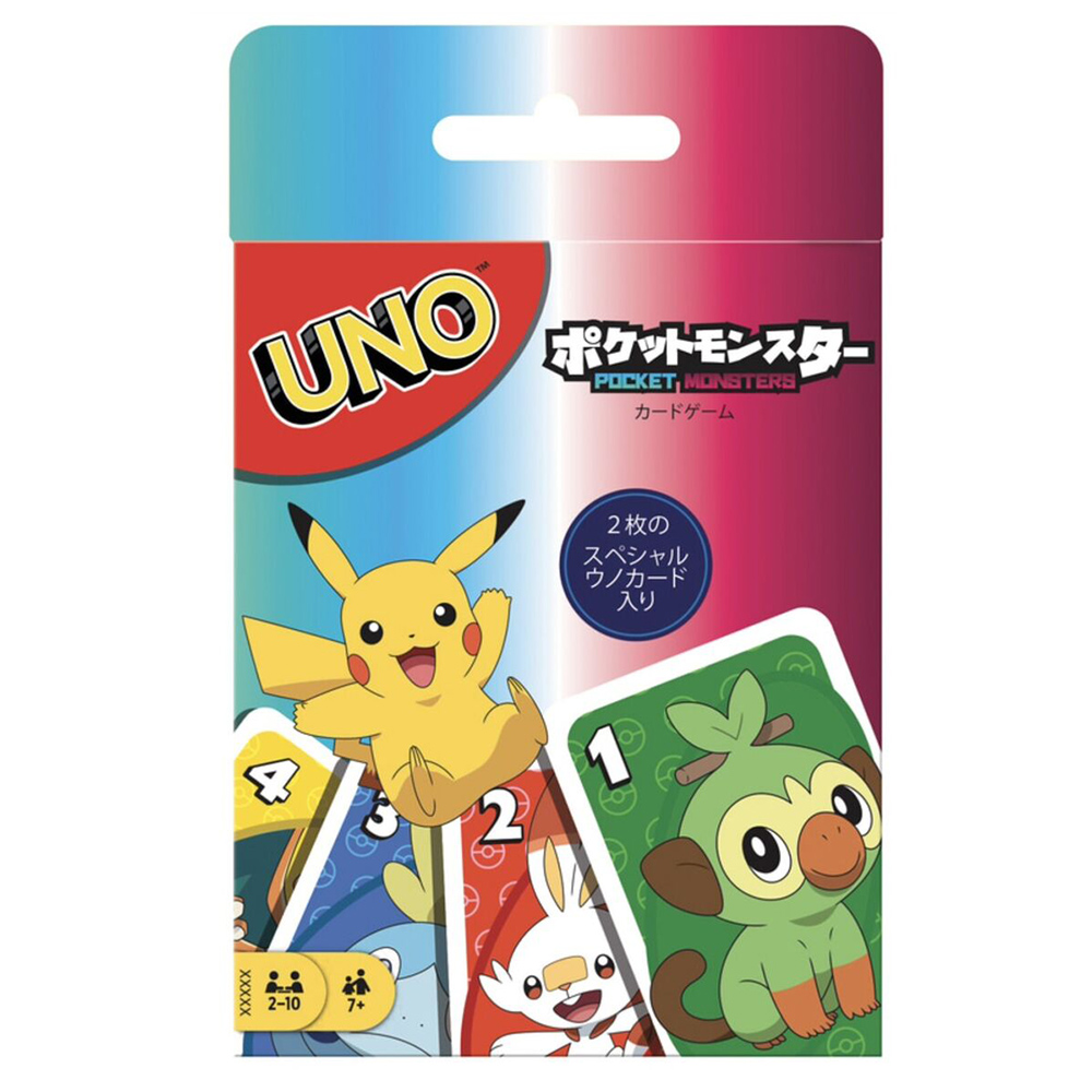 《 MATTEL 》UNO 精靈寶可夢(日文版)