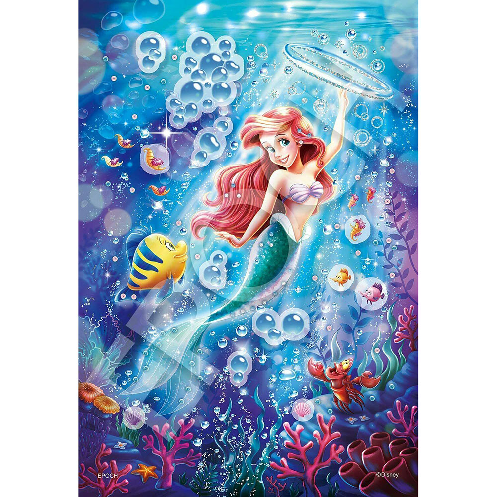 EPOCH拼圖裝飾系列 迪士尼公主 愛麗兒 -SPARKLING SEA-300片