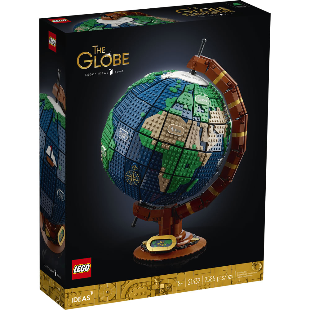 樂高積木 LEGO《 LT21332 》202205 IDEAS 系列 - 地球儀 The Globe