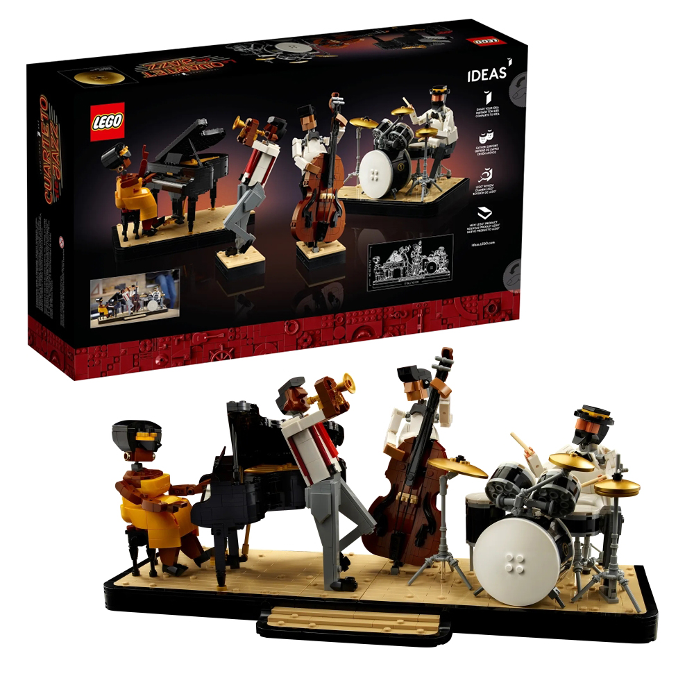 預購 樂高 LEGO 積木 IDEAS系列 爵士四重奏 Jazz Quartet 21334 W