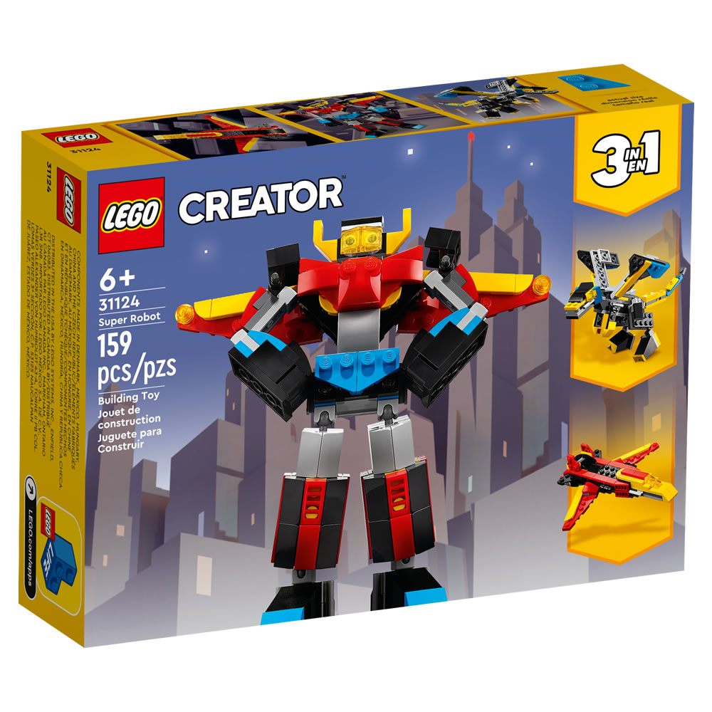 樂高積木 LEGO《 LT31124 》202203 創意大師 Creator 系列 - 超級機器人