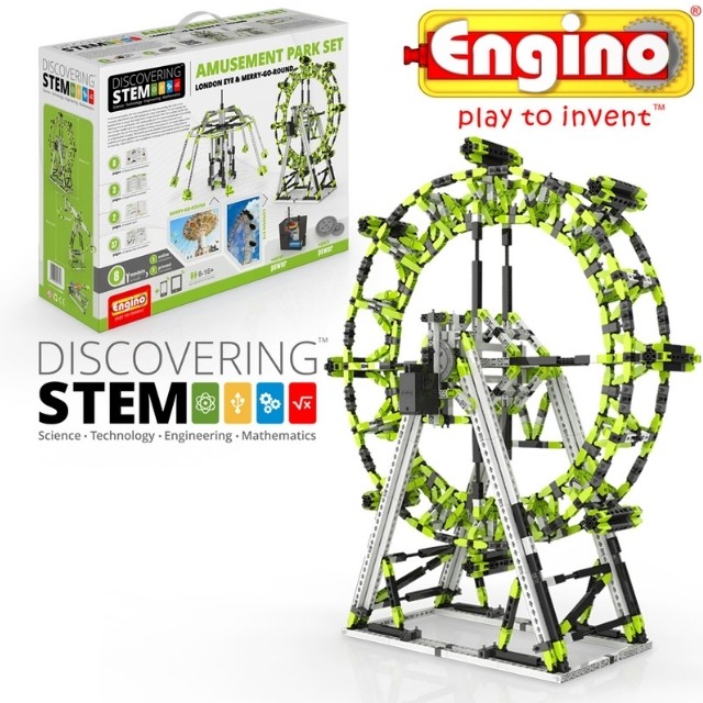 Engino安捷積木 教育系列-遊樂設施建構家