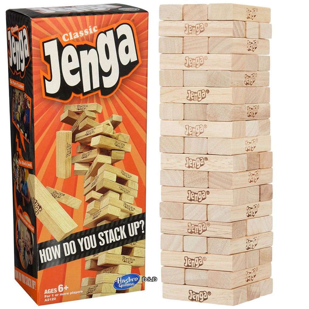 《 MB智樂遊戲 》Classic JENGA 層層疊(A2120)
