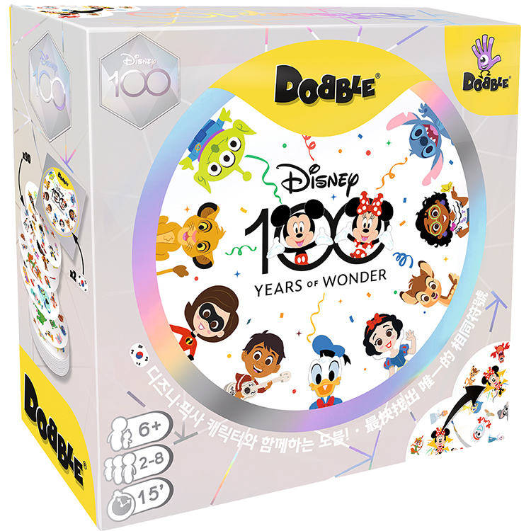 【GoKids】嗒寶：迪士尼100周年版 (中韓雙語版) Dobble Disney 100