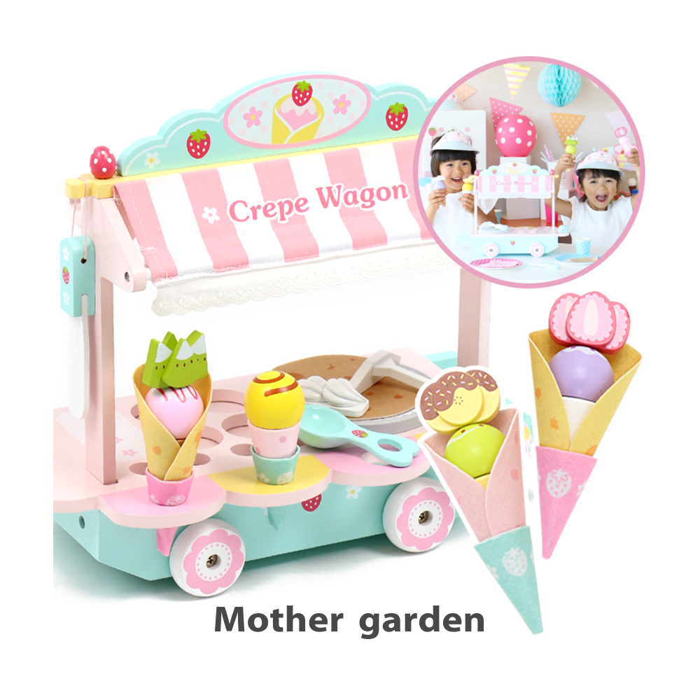【日本Mother Garden】可麗餅餐車組