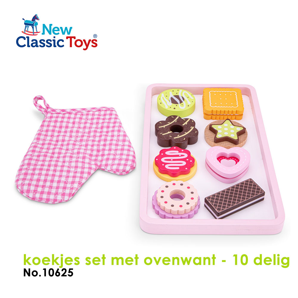 【荷蘭 New Classic Toys】甜心烤盤甜點10件組 10625