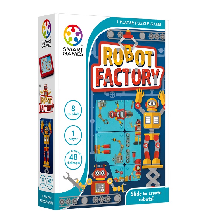 【比利時 Smart Games】益智桌遊 - ACT06655 機器人玩具工廠