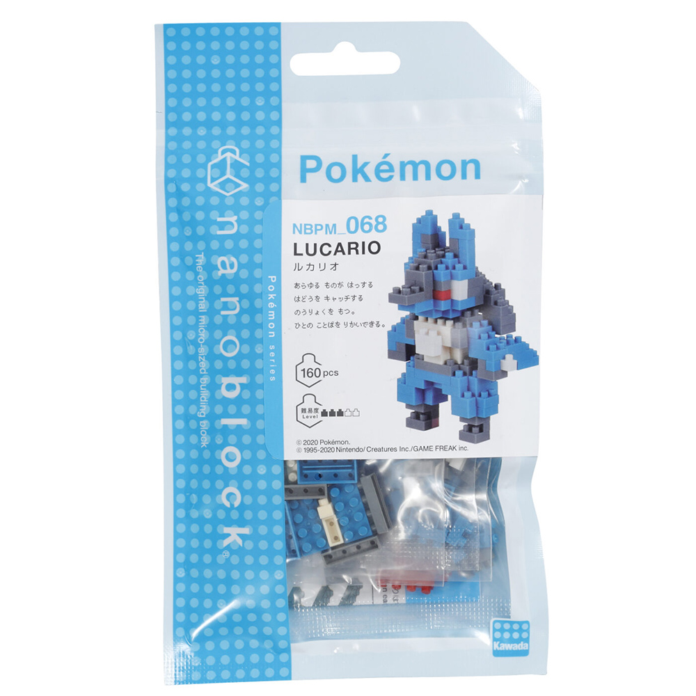 《 Nano Block 迷你積木 》NBPM 068 路卡利歐