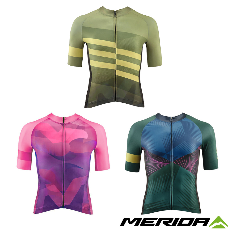 《MERIDA》 美利達男短車衣 極光 (車服/運動/單車/自行車/吸濕排汗)