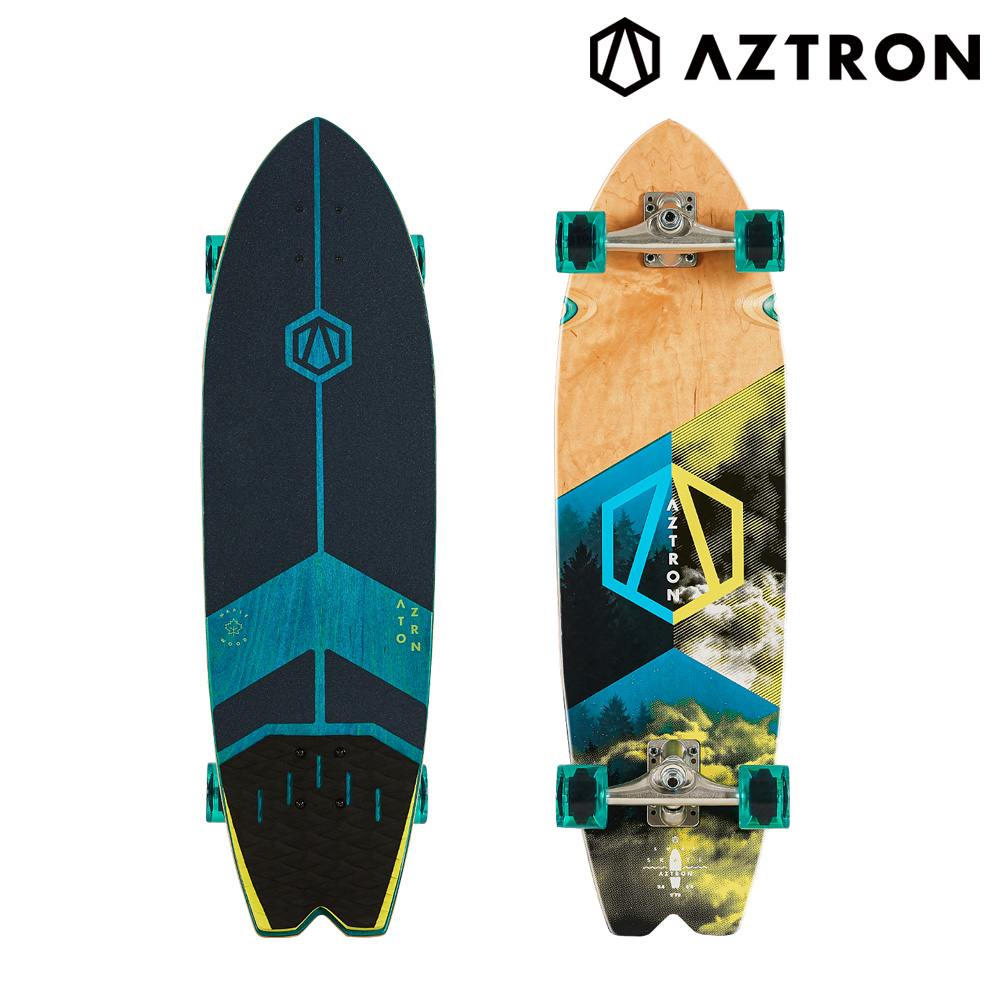 Aztron AK-304 衝浪滑板 Surf Skate Board Forest 34