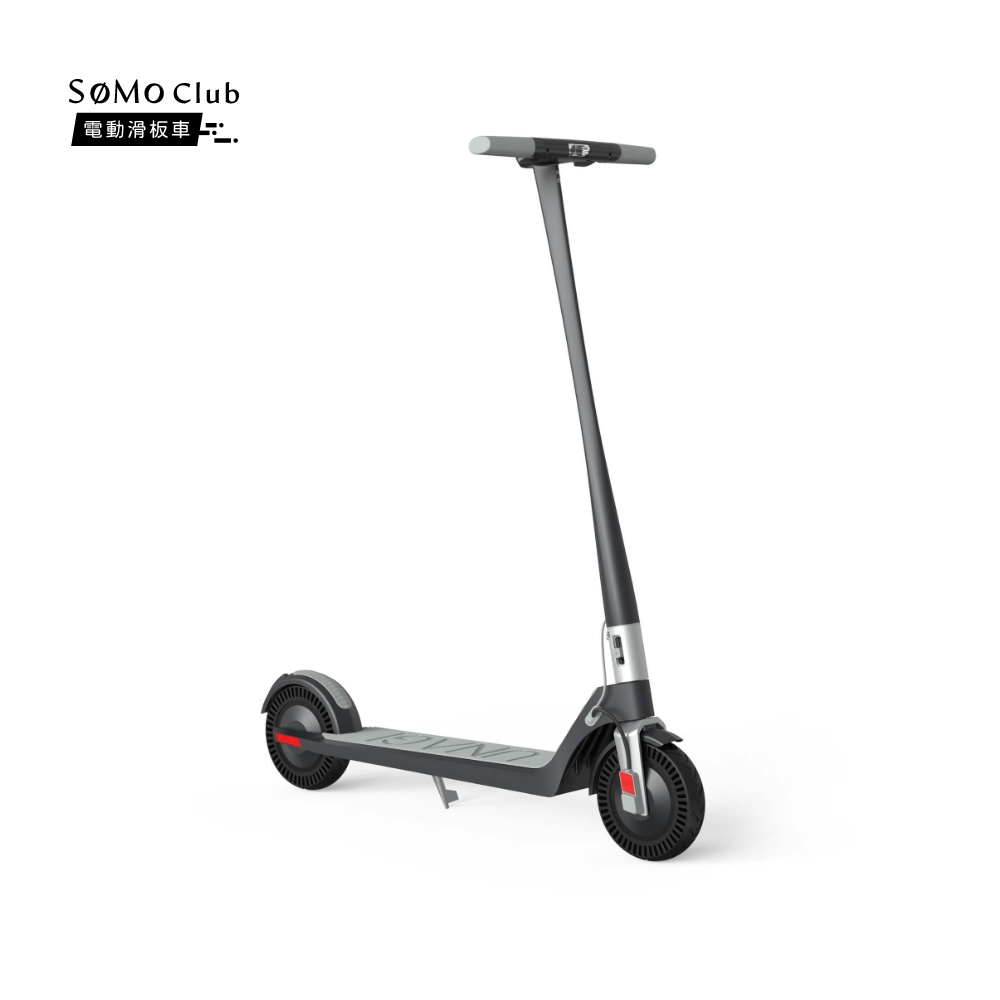 SoMo Club [雙驅 星艦款電動滑板車-消光黑色系