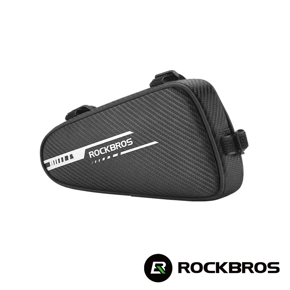 《ROCKBROS洛克兄弟》自行車反光三角袋 1.2L