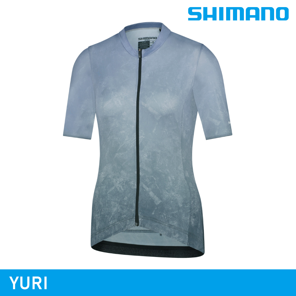 SHIMANO YURI 女性短袖車衣 / 藍紫色