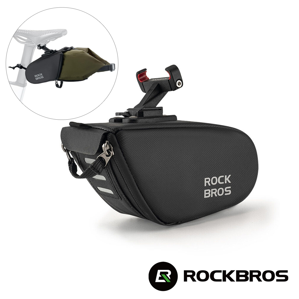 《ROCKBROS洛克兄弟》分離式自行車座墊包 0.8L-1.3L