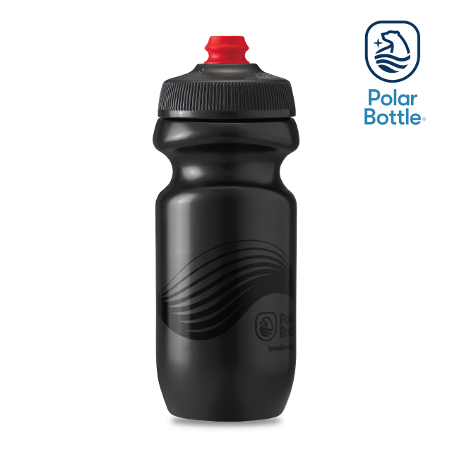 Polar Bottle 20oz 單層噴射水壺 WAVE 黑